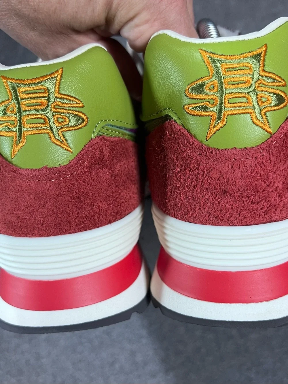 New Balance 574 X Stray Rats ‘Red’ (ML574RAT) Mens Size 11.5 D